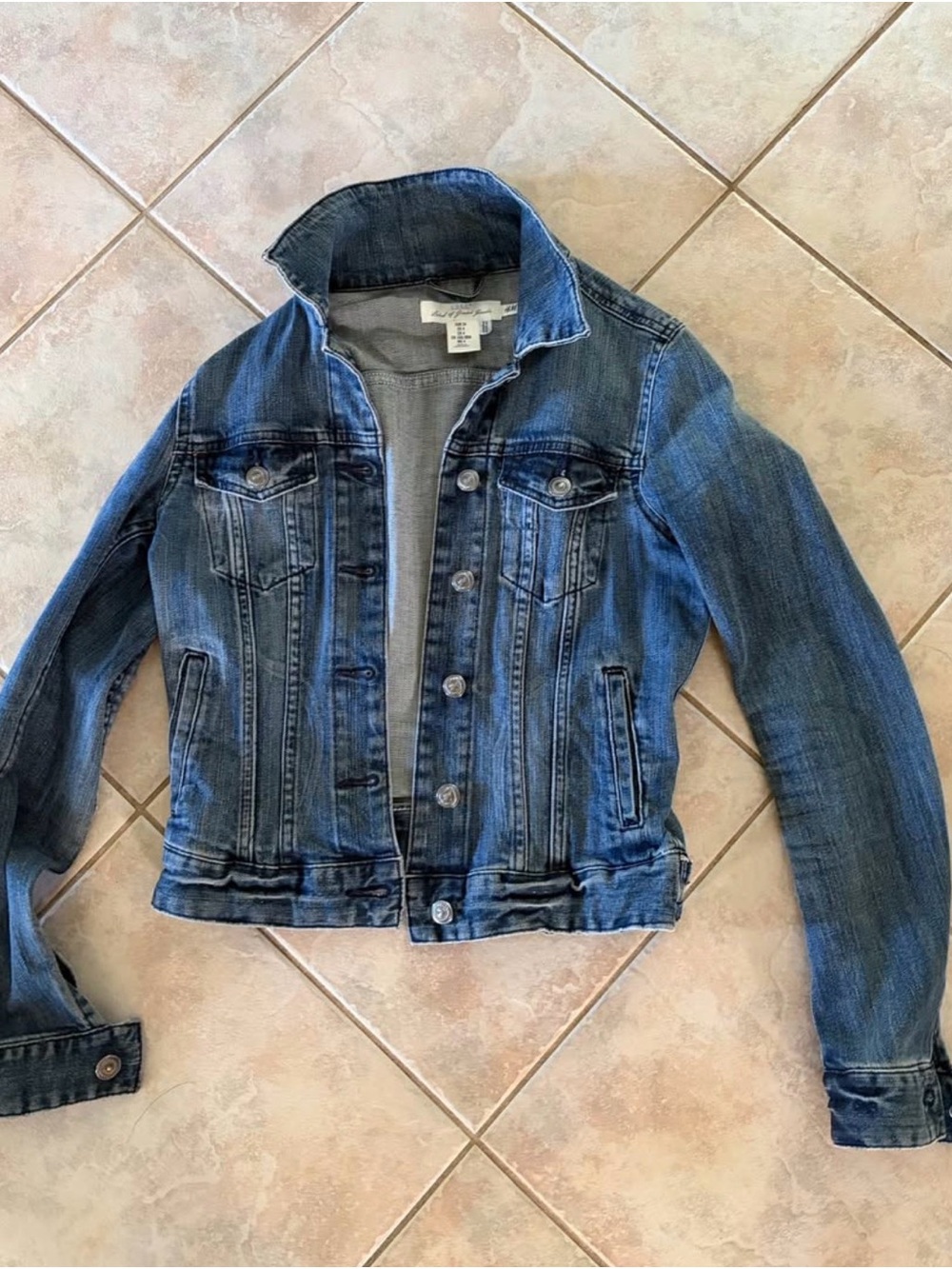 H&M Women's Denim Jacket - Blue